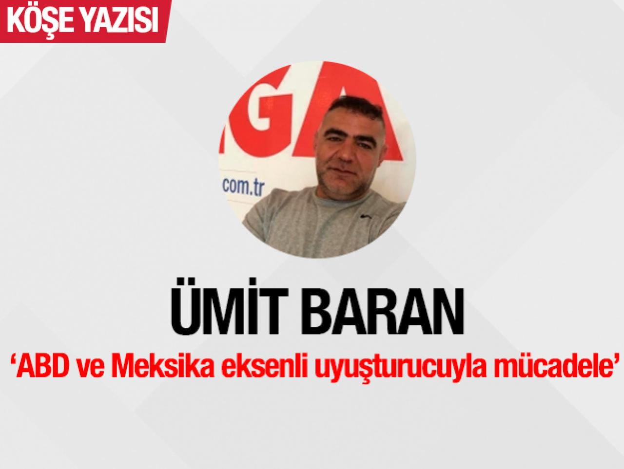 ABD ve Meksika eksenli uyuşturucuyla mücadele