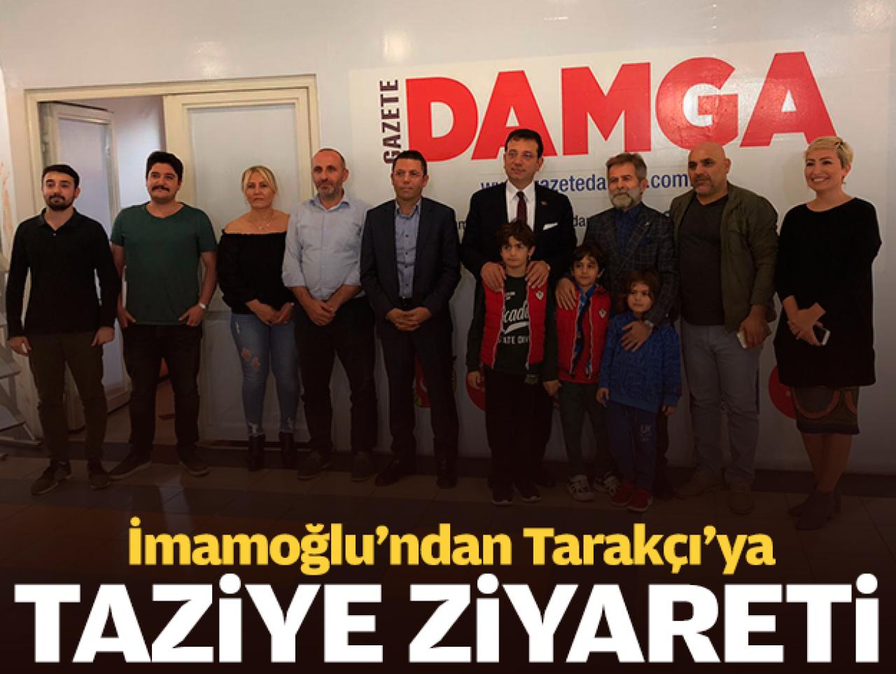 İmamoğlu'ndan taziye ziyareti