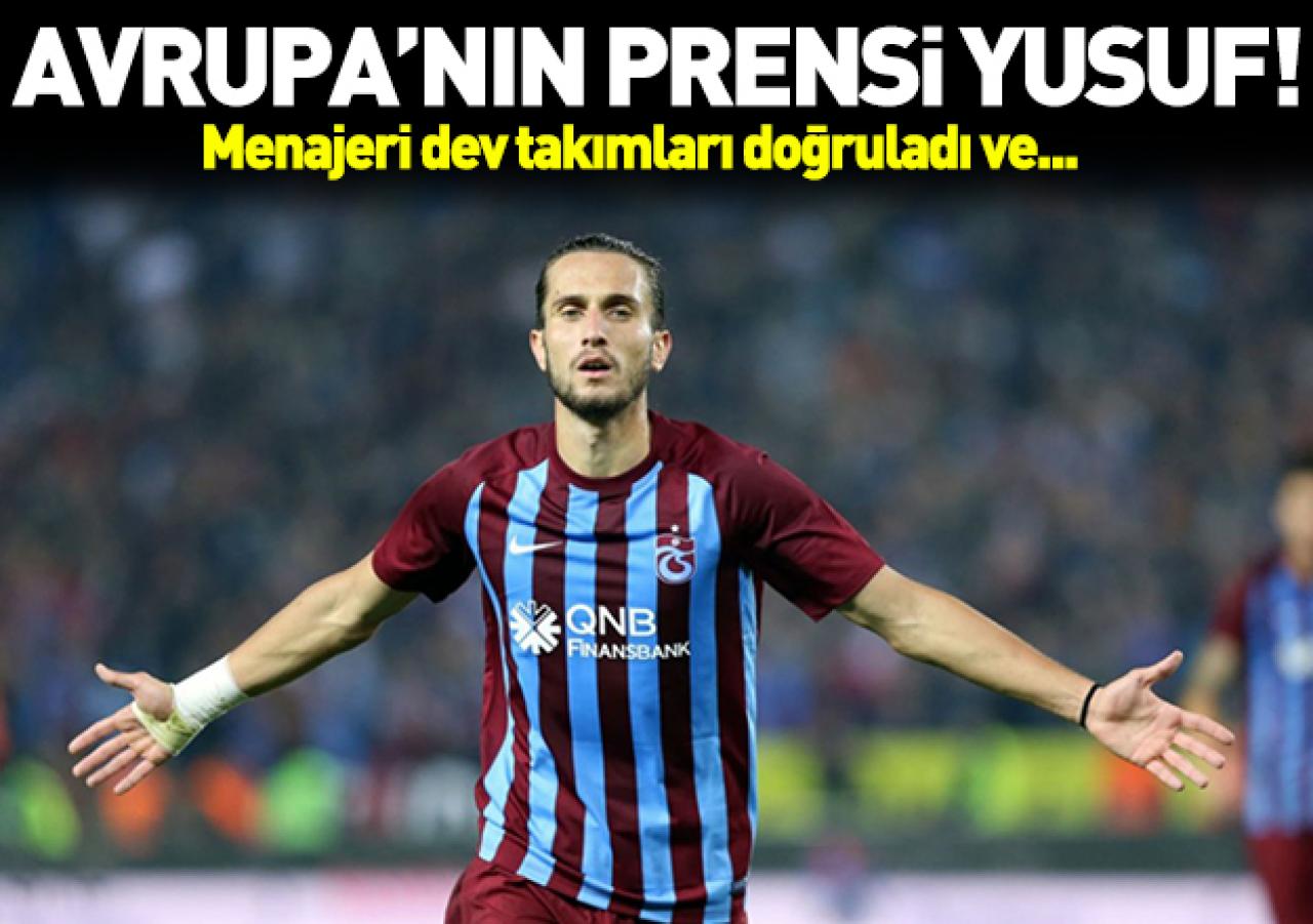 Yusuf Yazıcı'ya büyük takımlardan göz hapsi! Menajeri de açıkladı