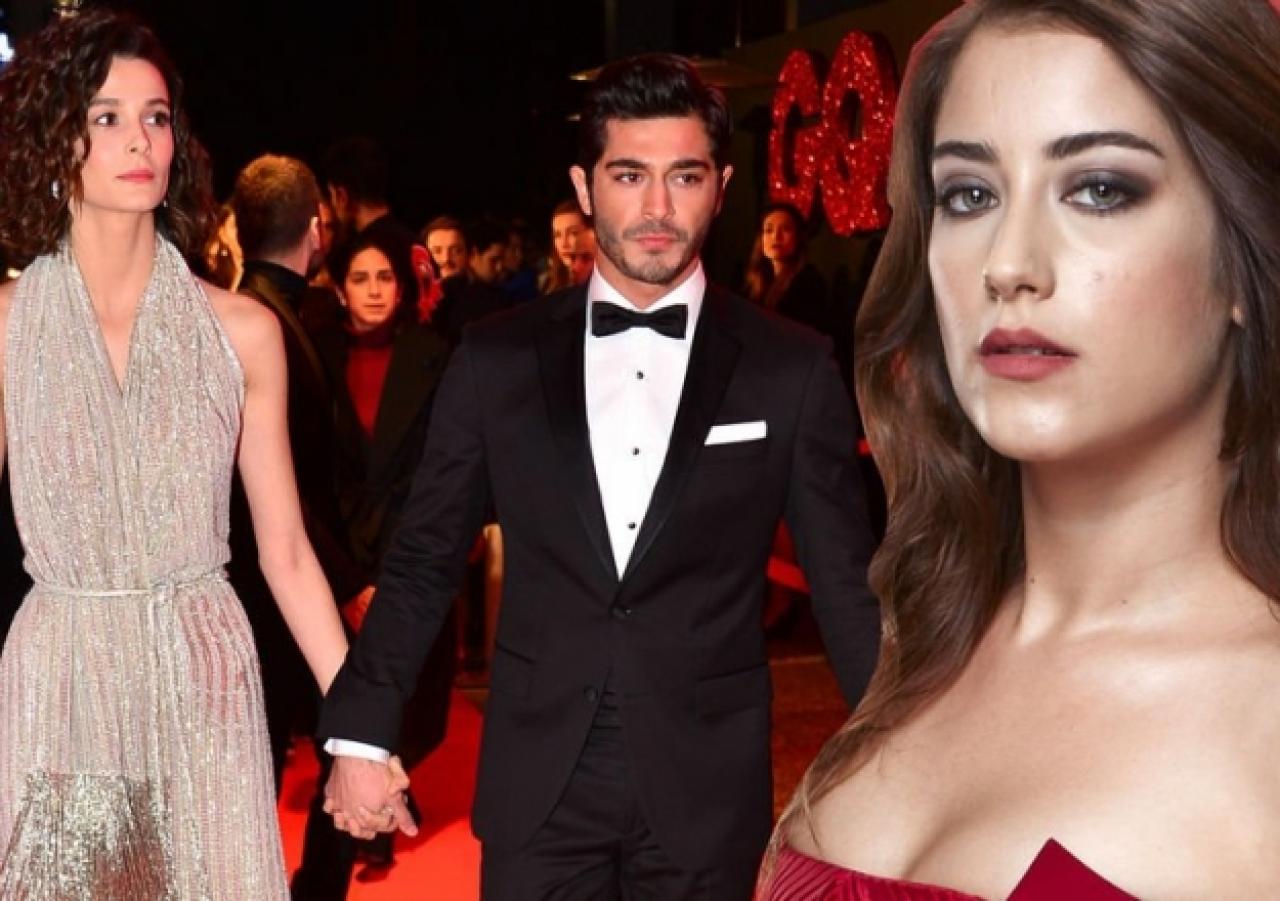 Hazal Kaya'dan meslektaşı Burak Deniz'e ilginç hediye