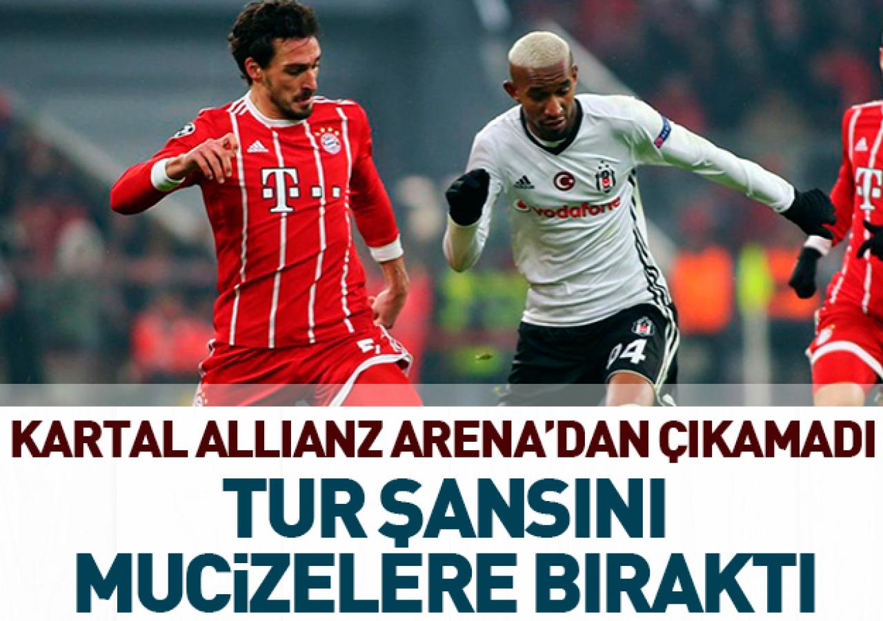 Beşiktaş şansını mucizelere bıraktı
