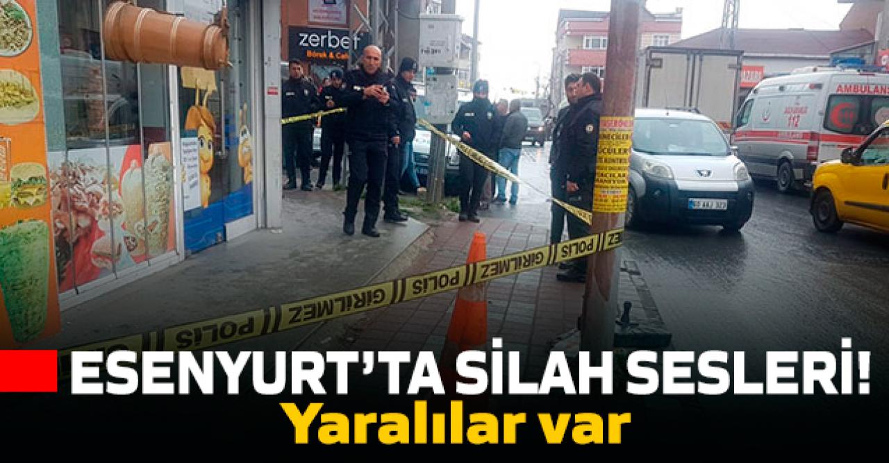 Esenyurt'ta silah sesleri! Çıkan kavgada yaralılar var...