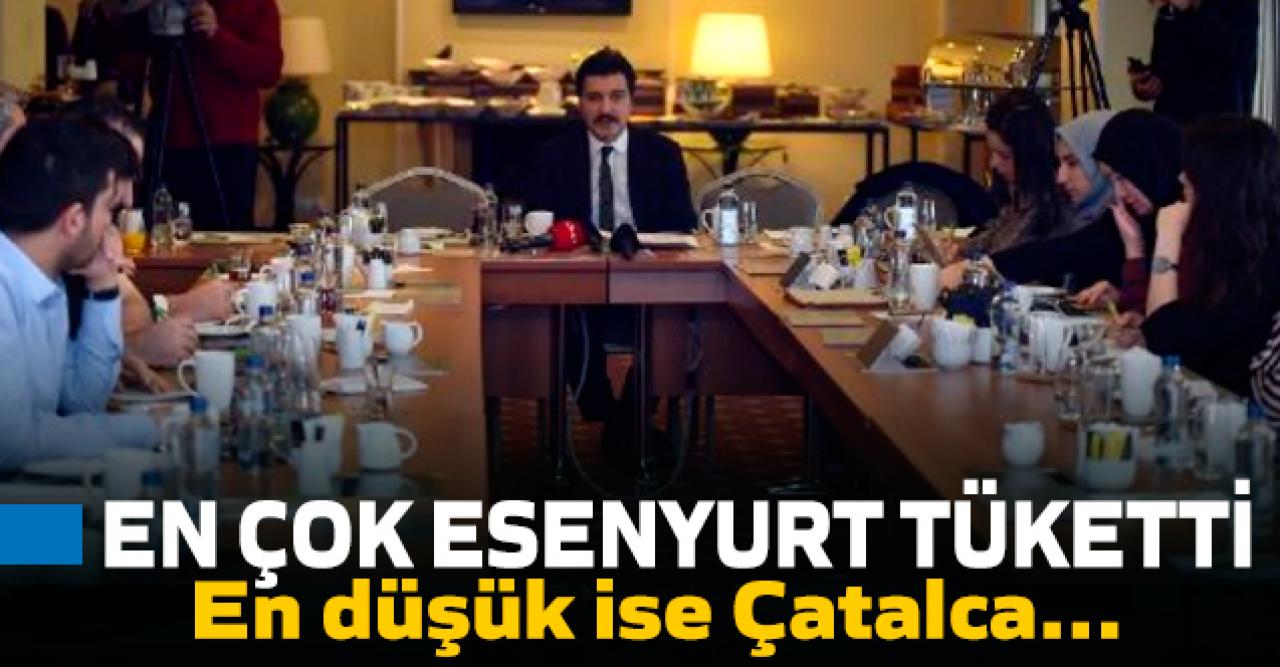 En çok elektriği Esenyurt tüketti!