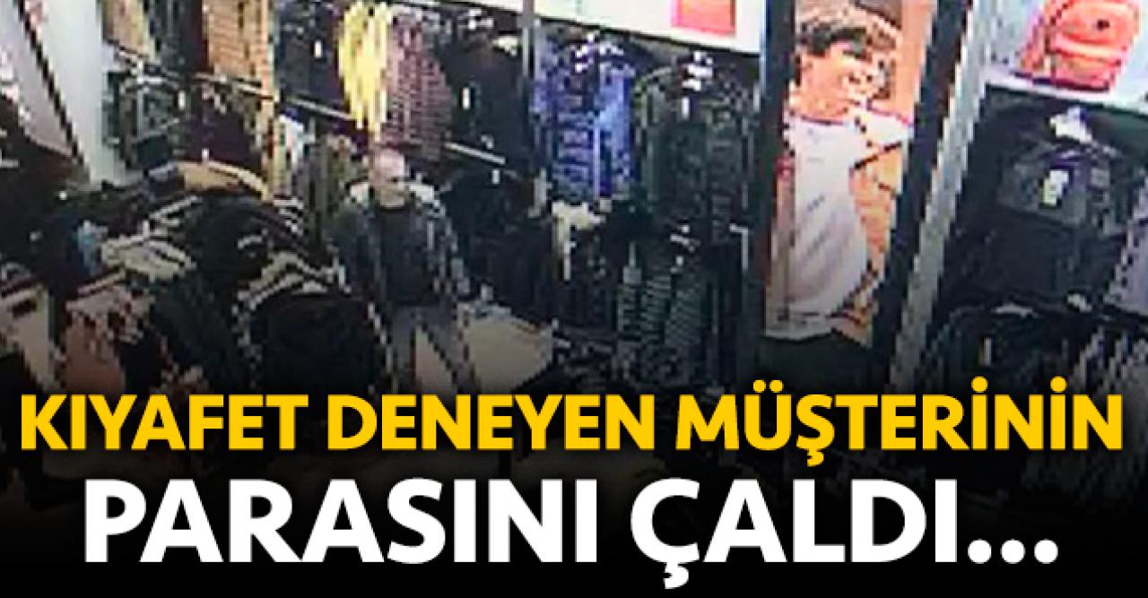 Esenyurt'ta şoke eden hırsızlık! Kıyafet deneyen müşteriyi soydu