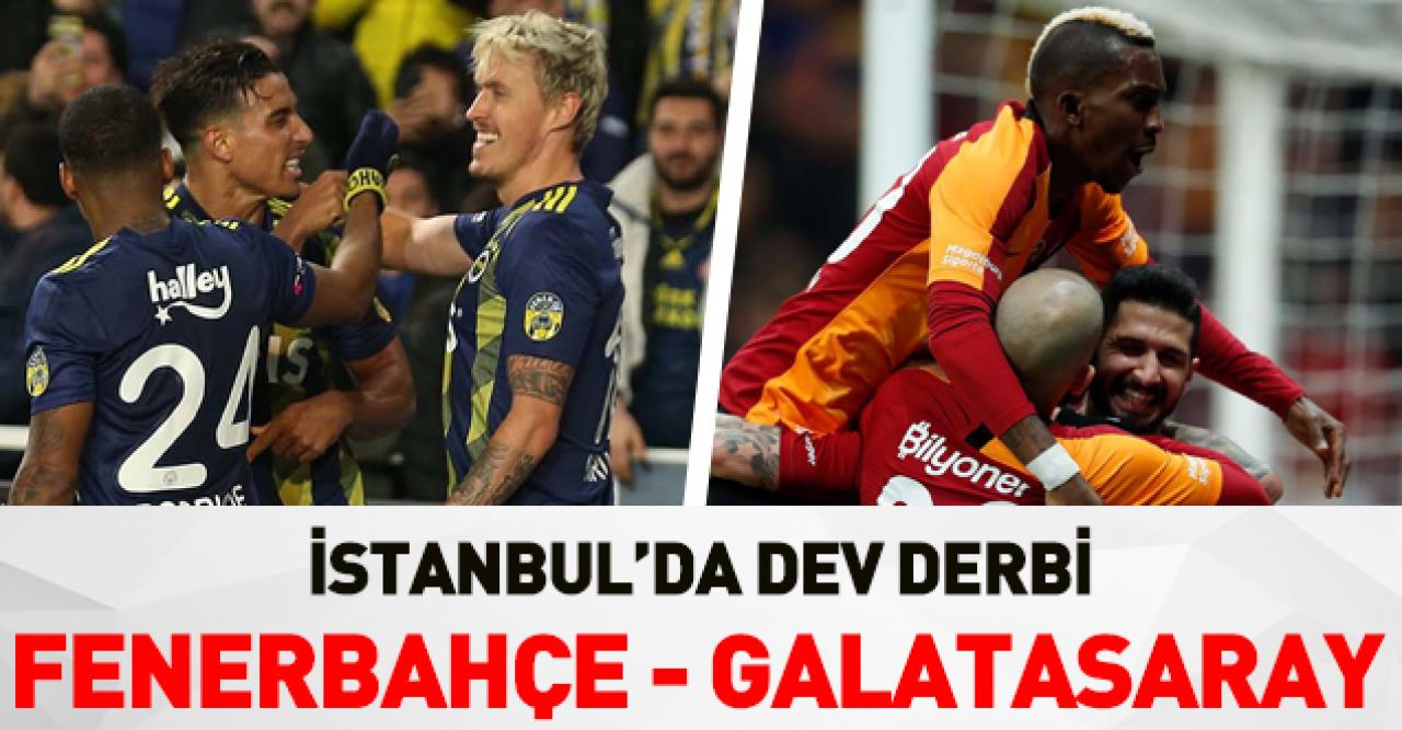 Fenerbahçe Galatasaray maçı kaç kaç bitti? Canlı sonuçlar