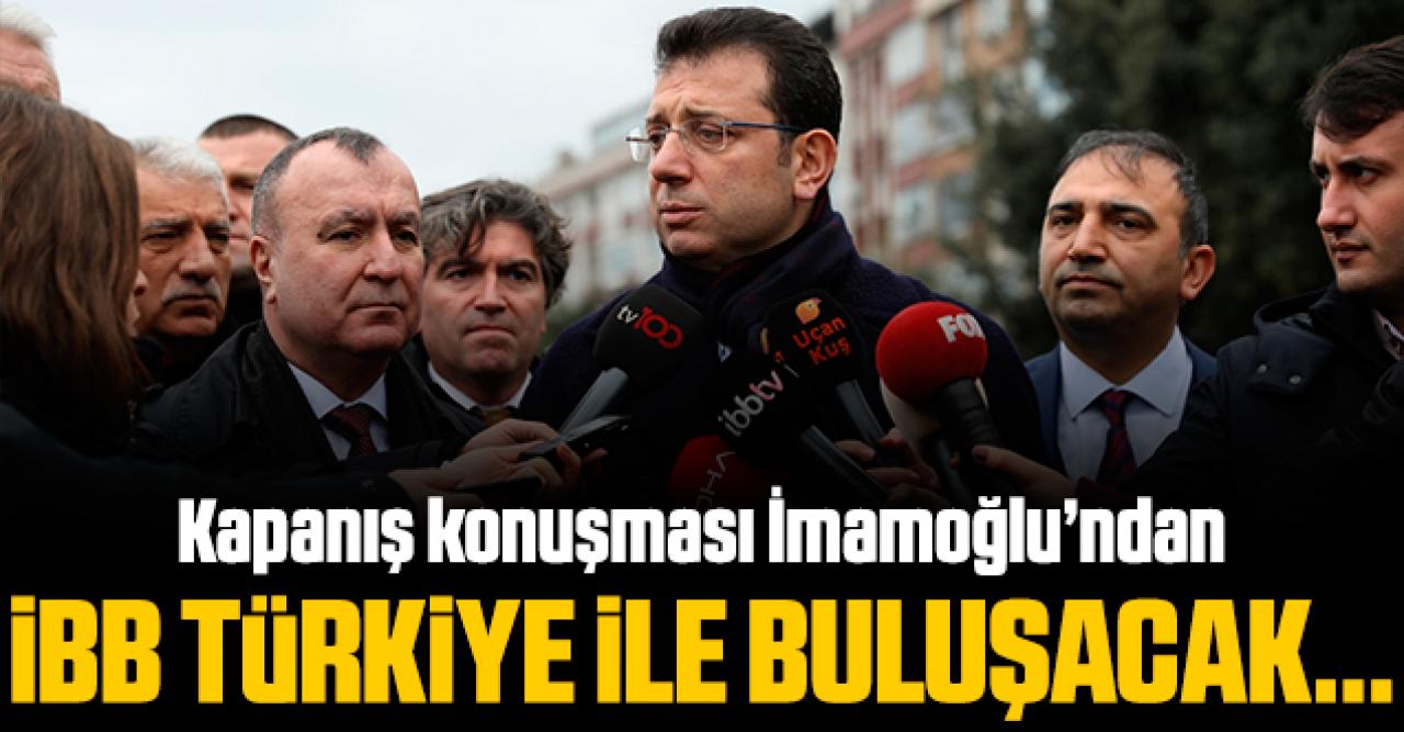 İBB Türkiye ile buluşuyor