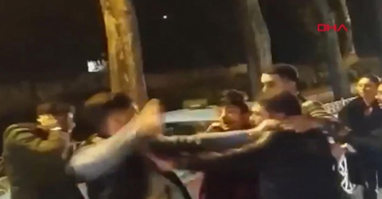 Beşiktaş'da sürücüler yumruk yumruğa kavga etti!