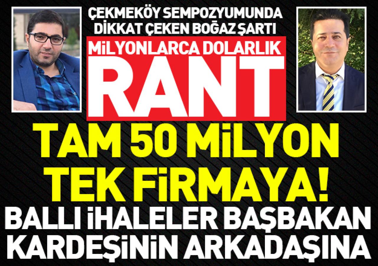 Ballı ihaleler başbakan kardeşinin arkadaşına!