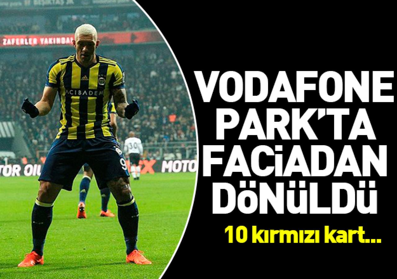 Vodafone Arena'da faciadan dönüldü! Fernandao...