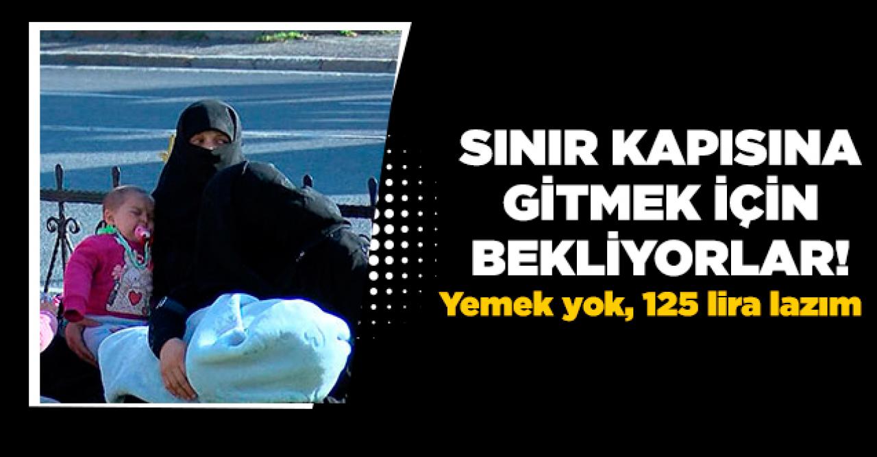 Vatan Caddesi'nde sınır kapısına gitmek için bekleyen mülteciler konuştu