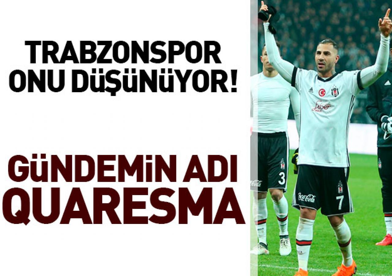 Trabzonspor'da gündem Quaresma