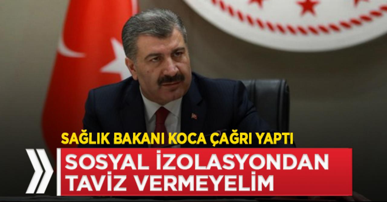 Bakan Koca: Test sayımız yüzde 25,2 arttı