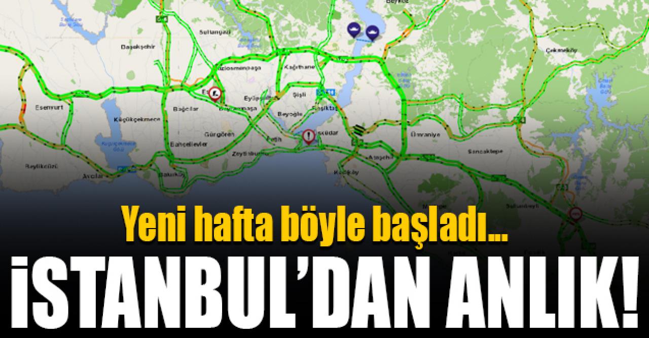 İstanbul'da yollar boş kaldı