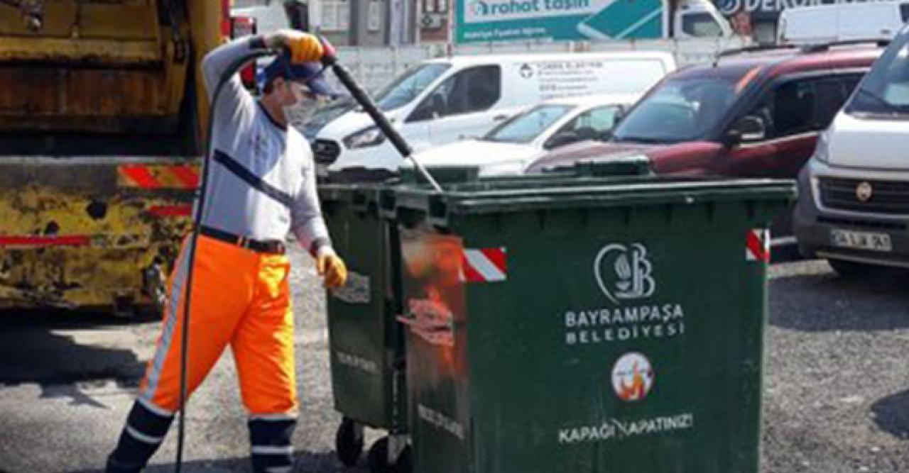 Konteynerler yıkanıyor