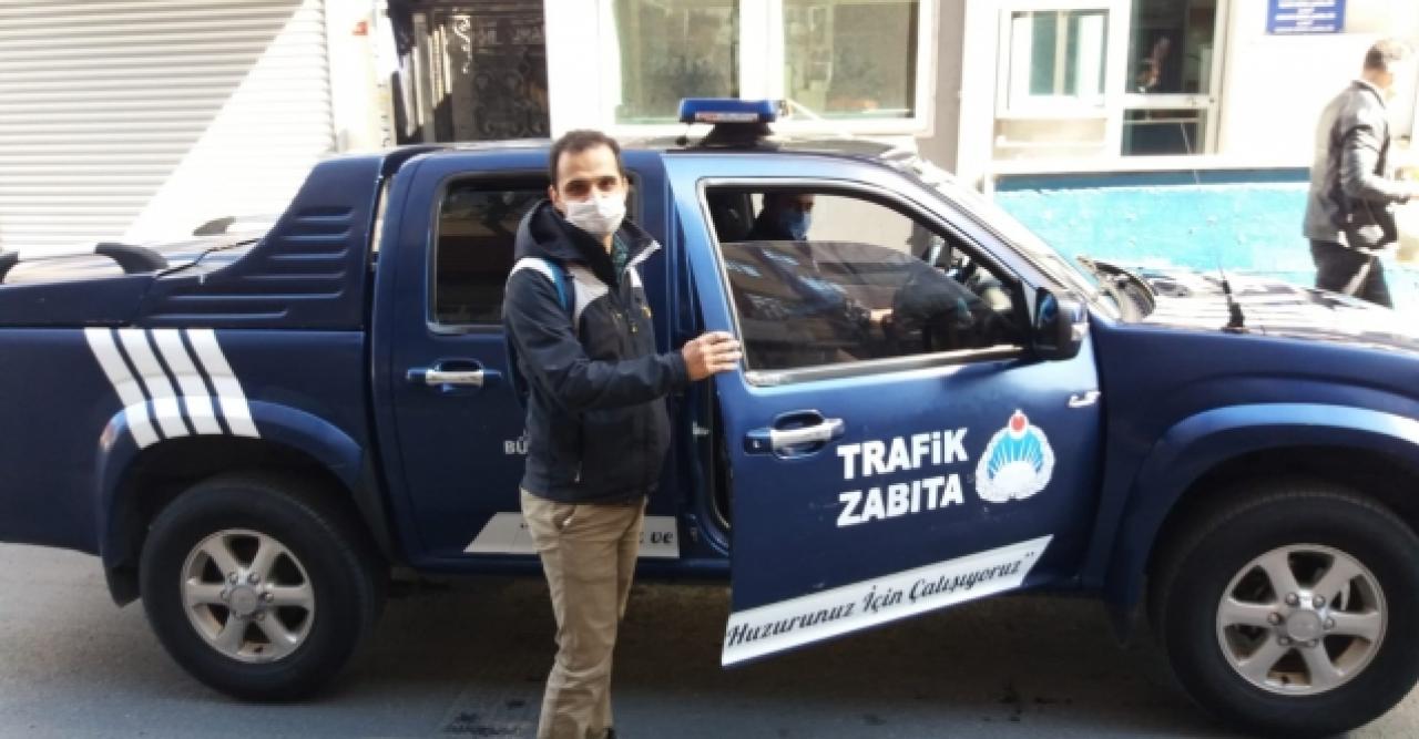 Zabıta vatandaşı yalnız bırakmadı