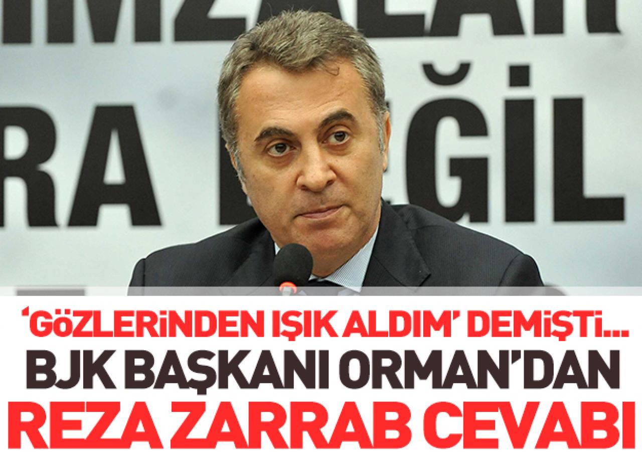 Orman'dan Reza Zarrab sorusuna yanıt