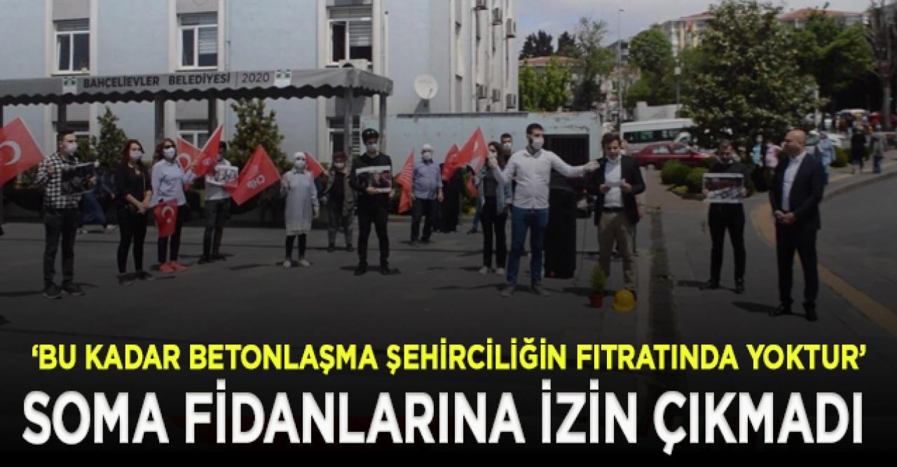 Soma faciası için fidan dikimine izin verilmedi