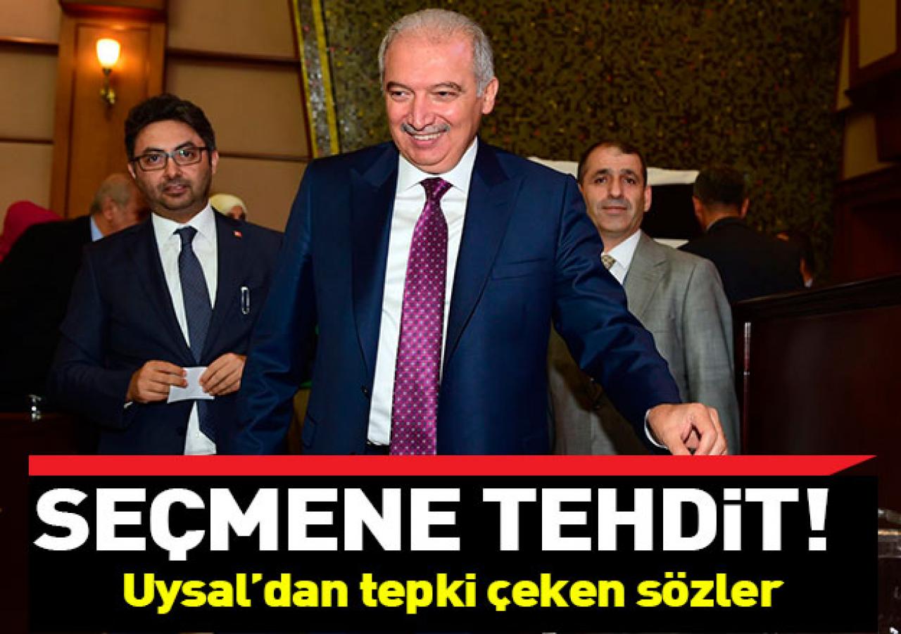 Seçmene oy tehditi!
