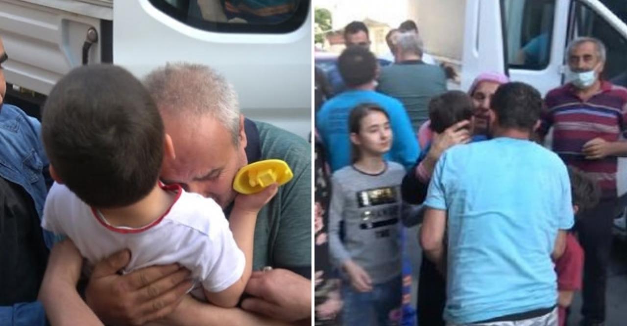 Arnavutköy'de bayram günü kaybolan çocukları temizlik işçileri buldu