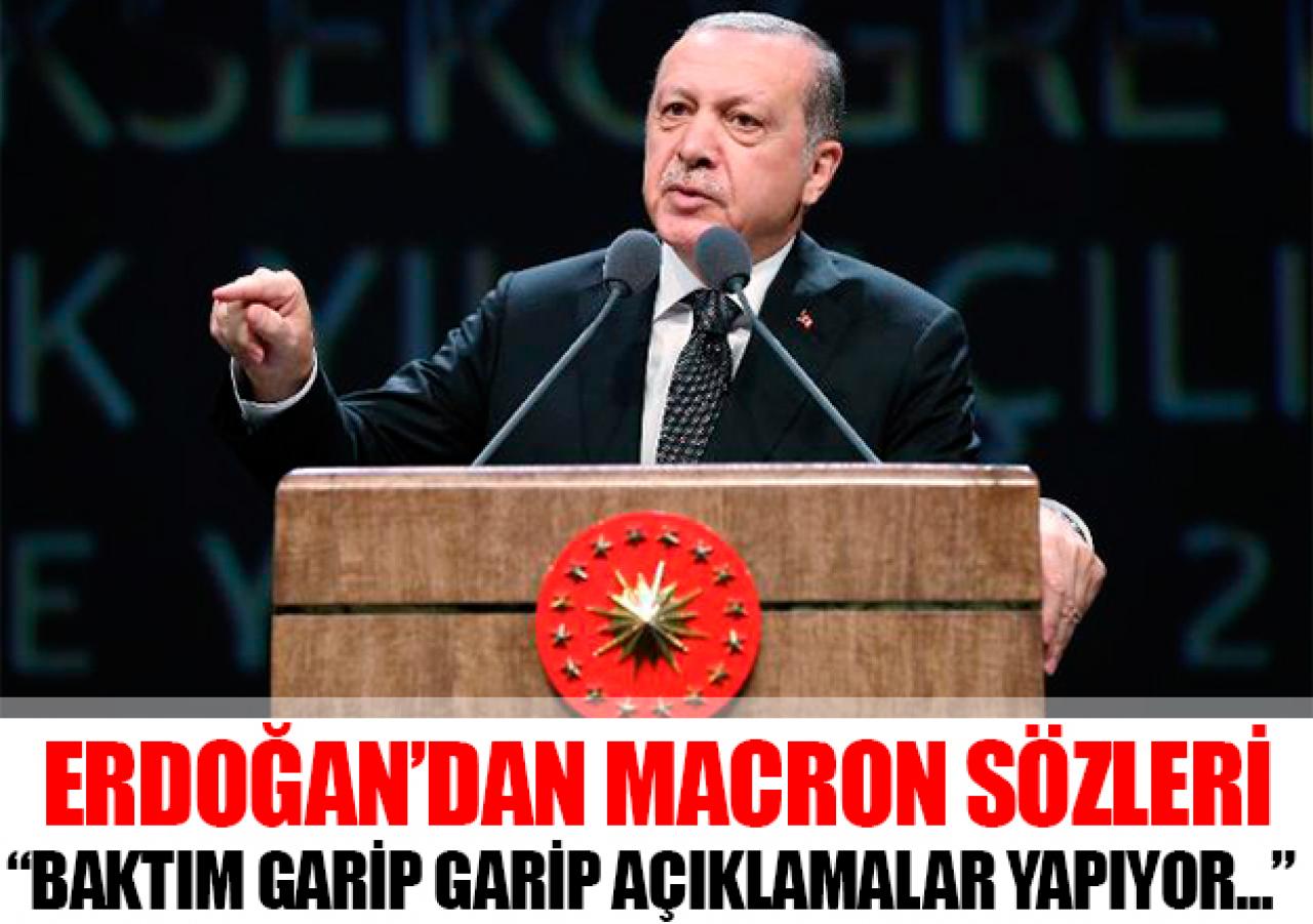 Erdoğan: Baktım garip garip açıklamalar yapıyor, frekansı yüksek bir cevap verdim