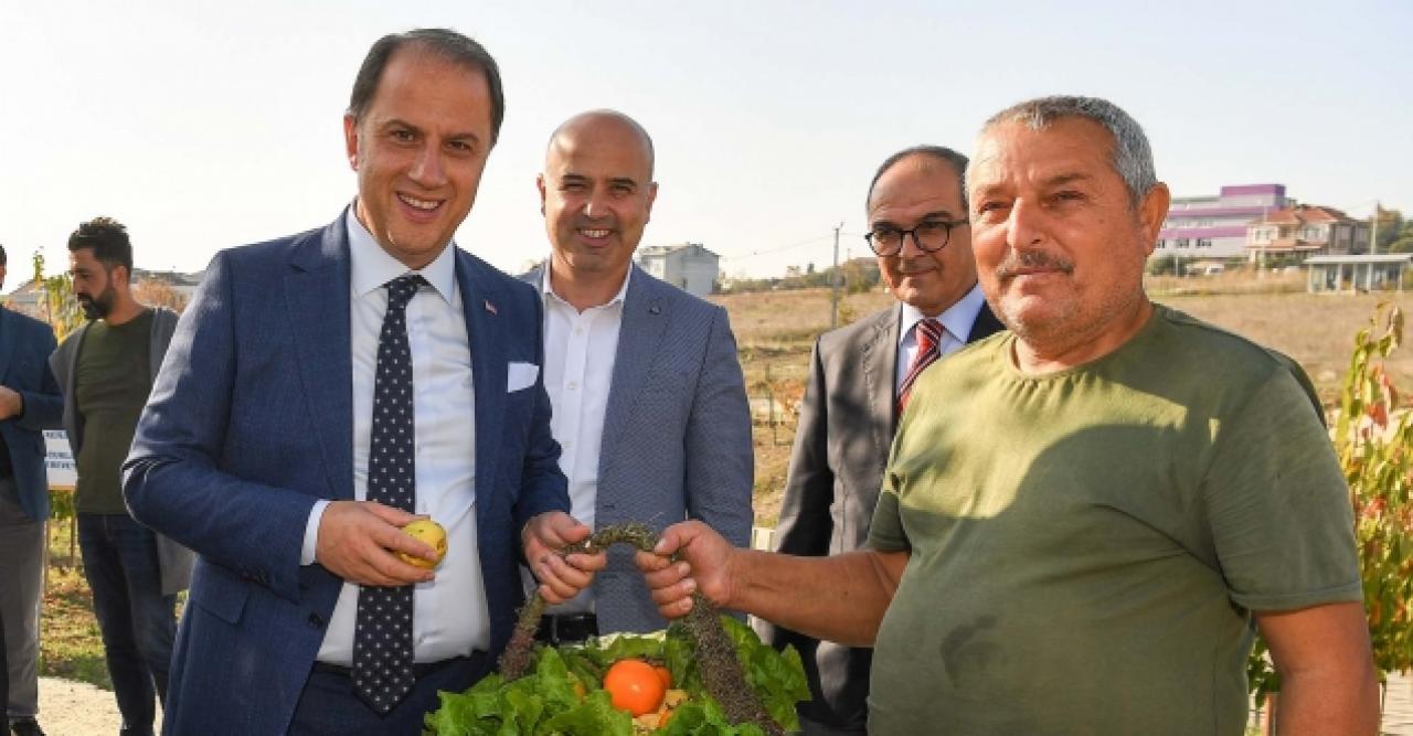Beylikdüzü Belediye Başkanı Mehmet Murat Çalık: 30-40 ton hasat bekliyoruz