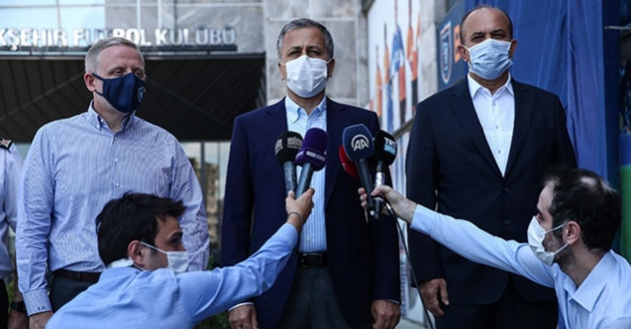 İstanbul Valisi ve Emniyet Müdürü Medipol Başaksehir Kulübünü ziyaret etti