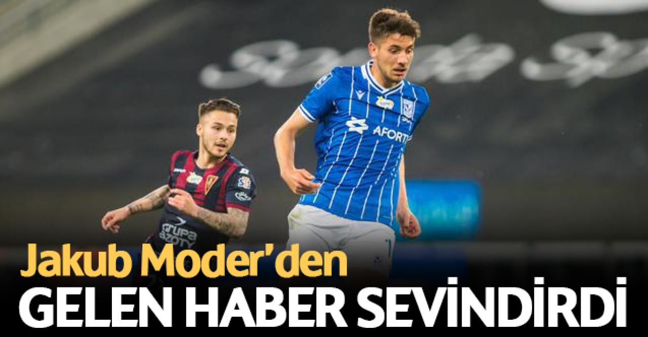 Jakub Moder sevindirdi