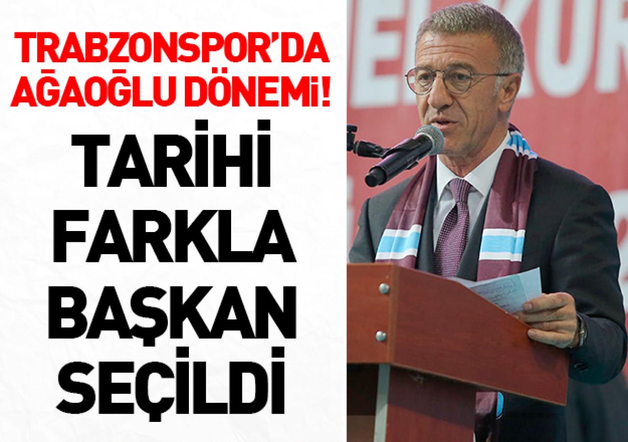 Trabzonspor'un yeni başkanı Ahmet Ağaoğlu