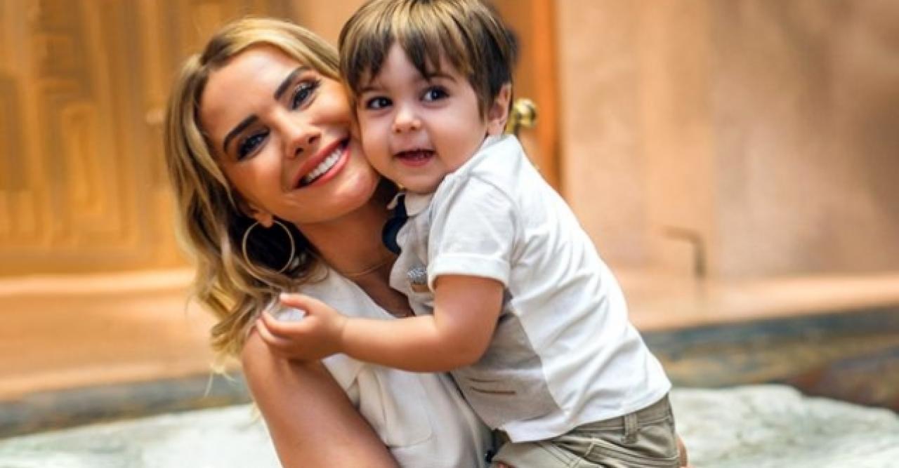 Ece Erken salgın nedeniyle oğlu Eymen'i okula göndermeyecek