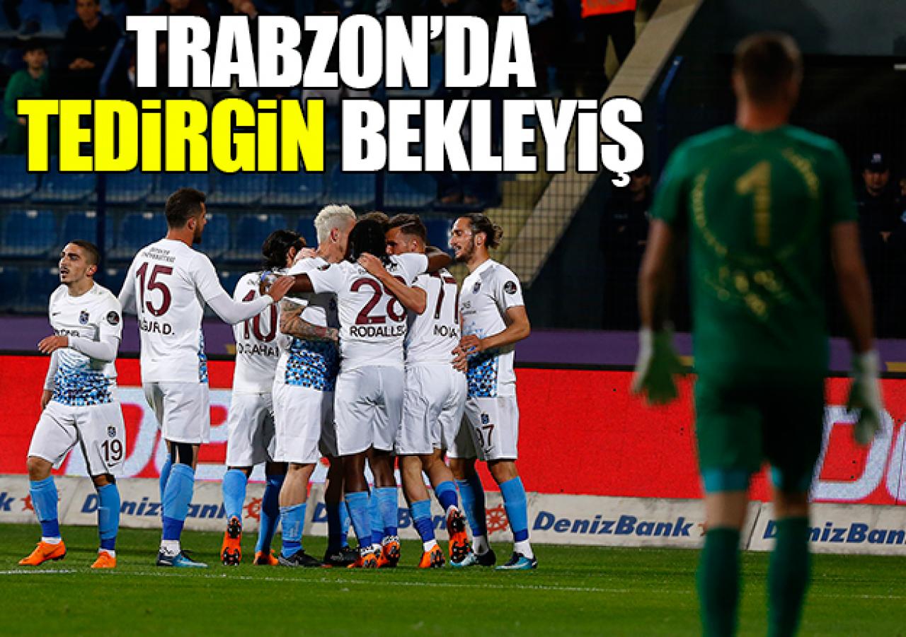 Trabzonspor'da Avrupa için tedirgin bekleyiş