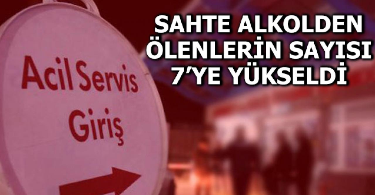 Sahte alkolden ölenlerin sayısı giderek yükseliyor!