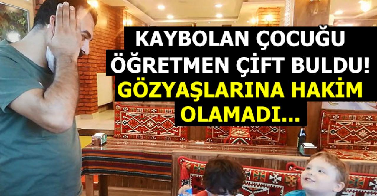 Sultangazi'de kaybolan çocuğu öğretmen çift buldu