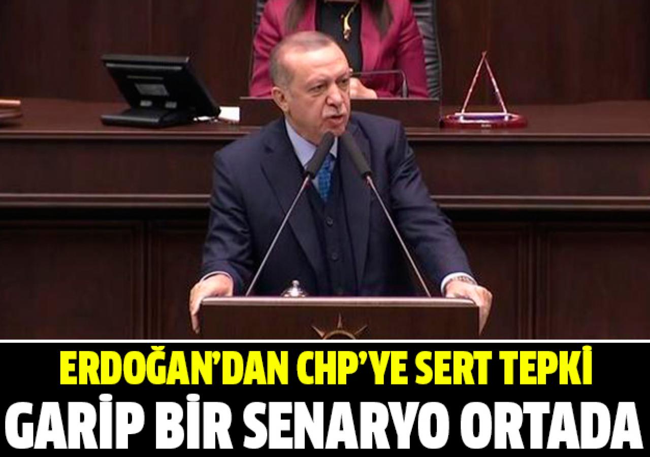 Garip bir senaryo var