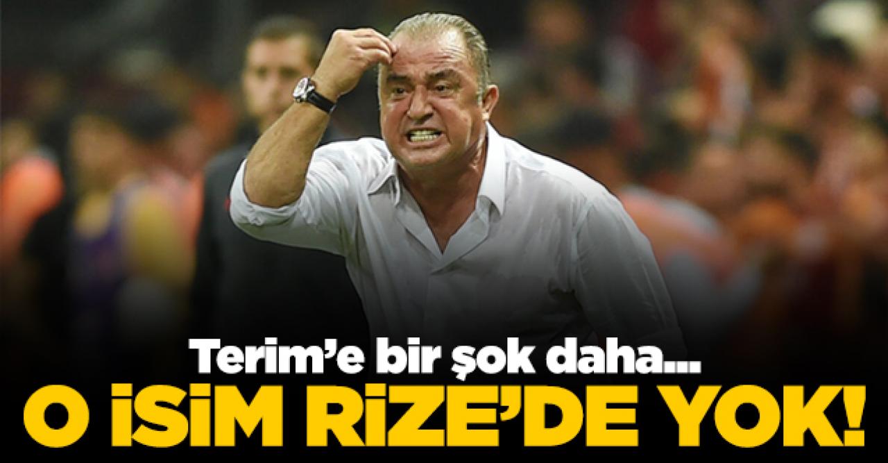 Radamel Falcao Rizespor maçında yok!