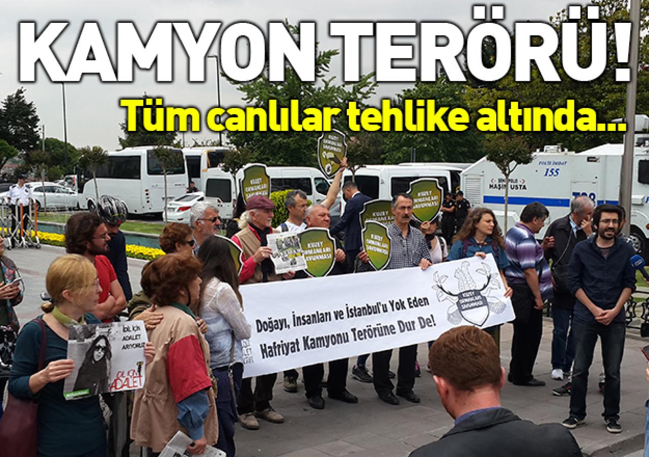 Kamyon terörü!