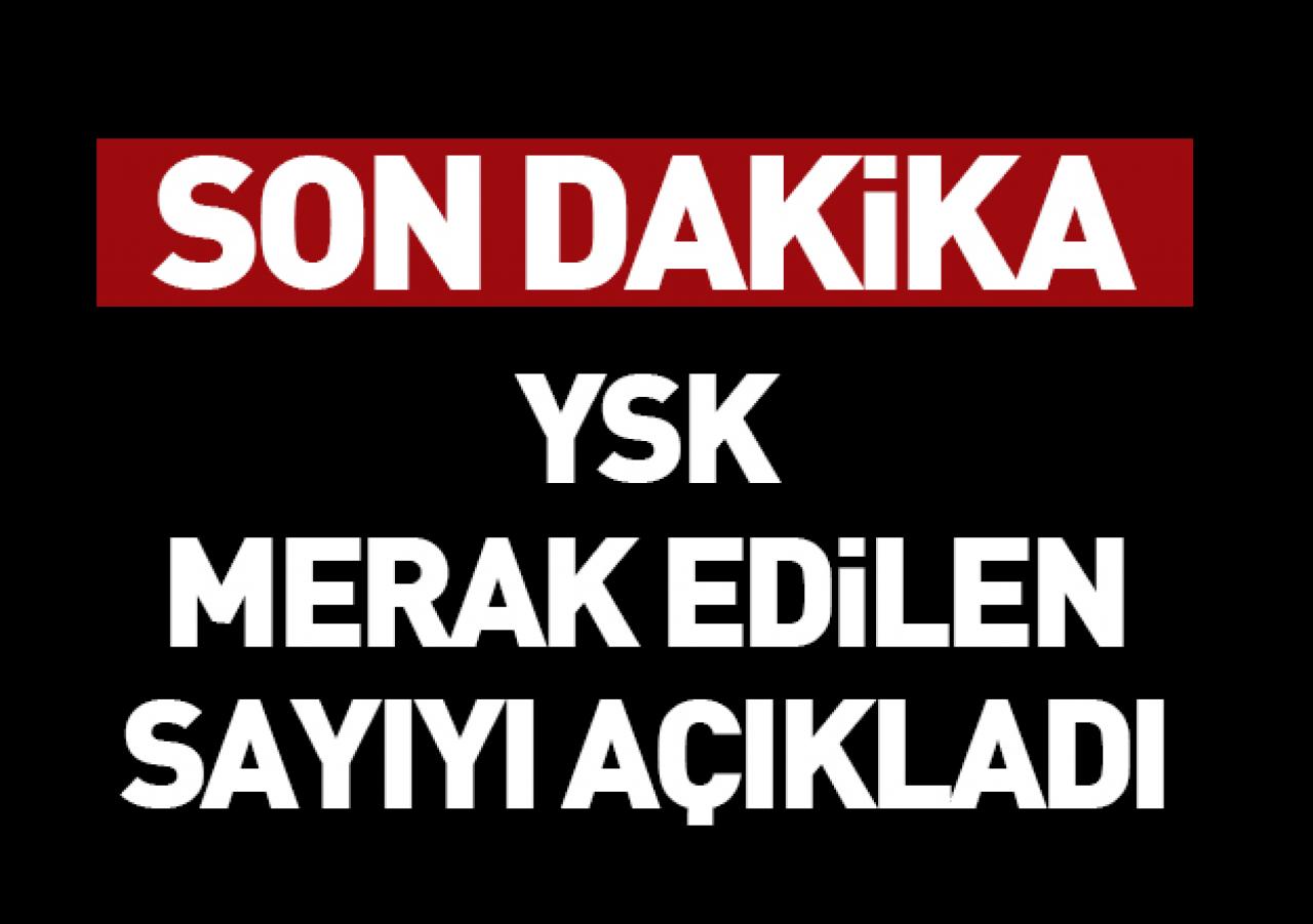 YSK Başkanı'ndan sandık açıklaması
