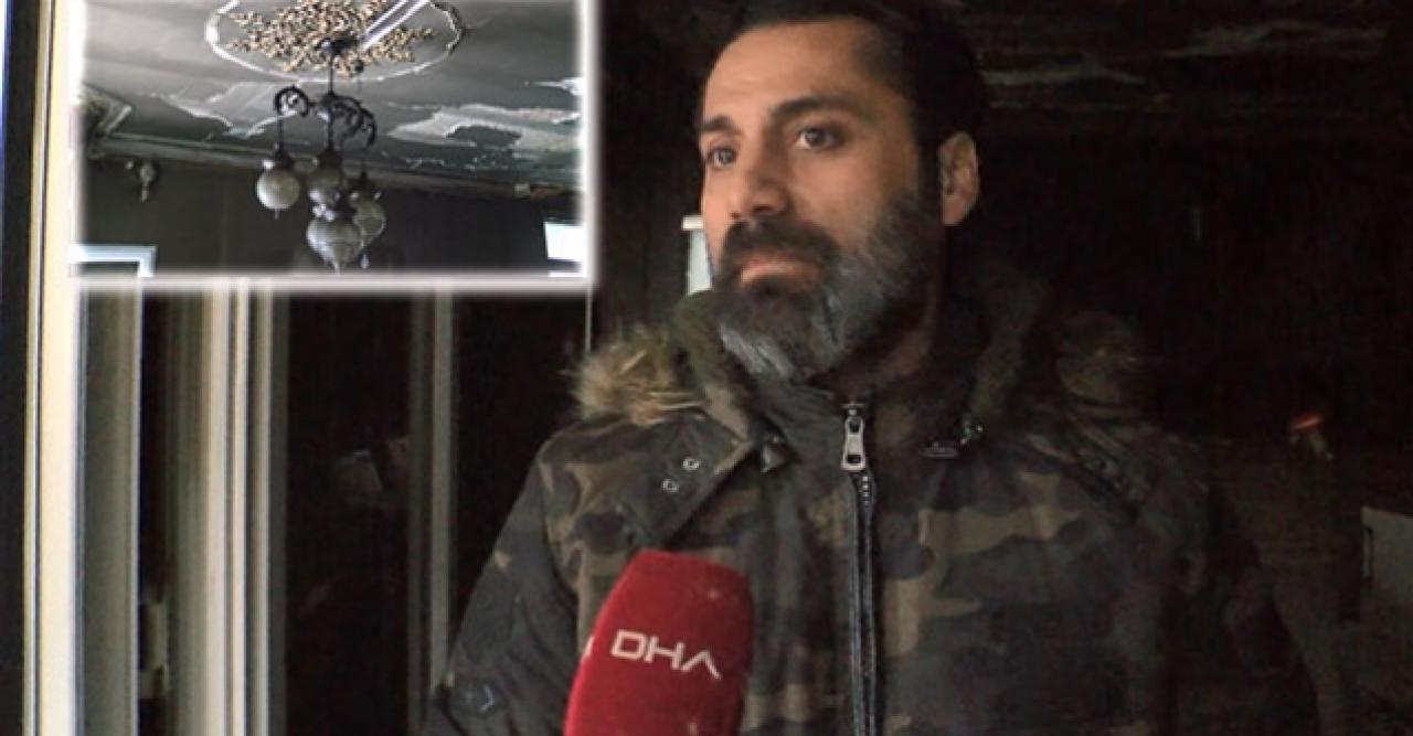 Beylikdüzü'ndeki evi yanan Çılgın Sedat: Belediyenin ayırdığı bir otelde kalıyoruz