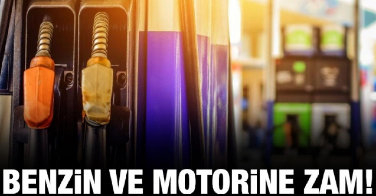 Benzin ve motorine zam!