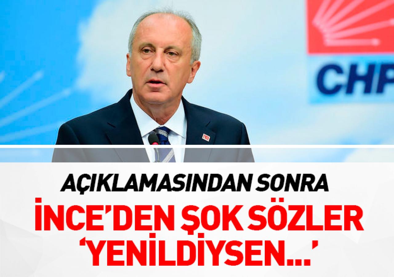 İnce'den ikinci açıklama