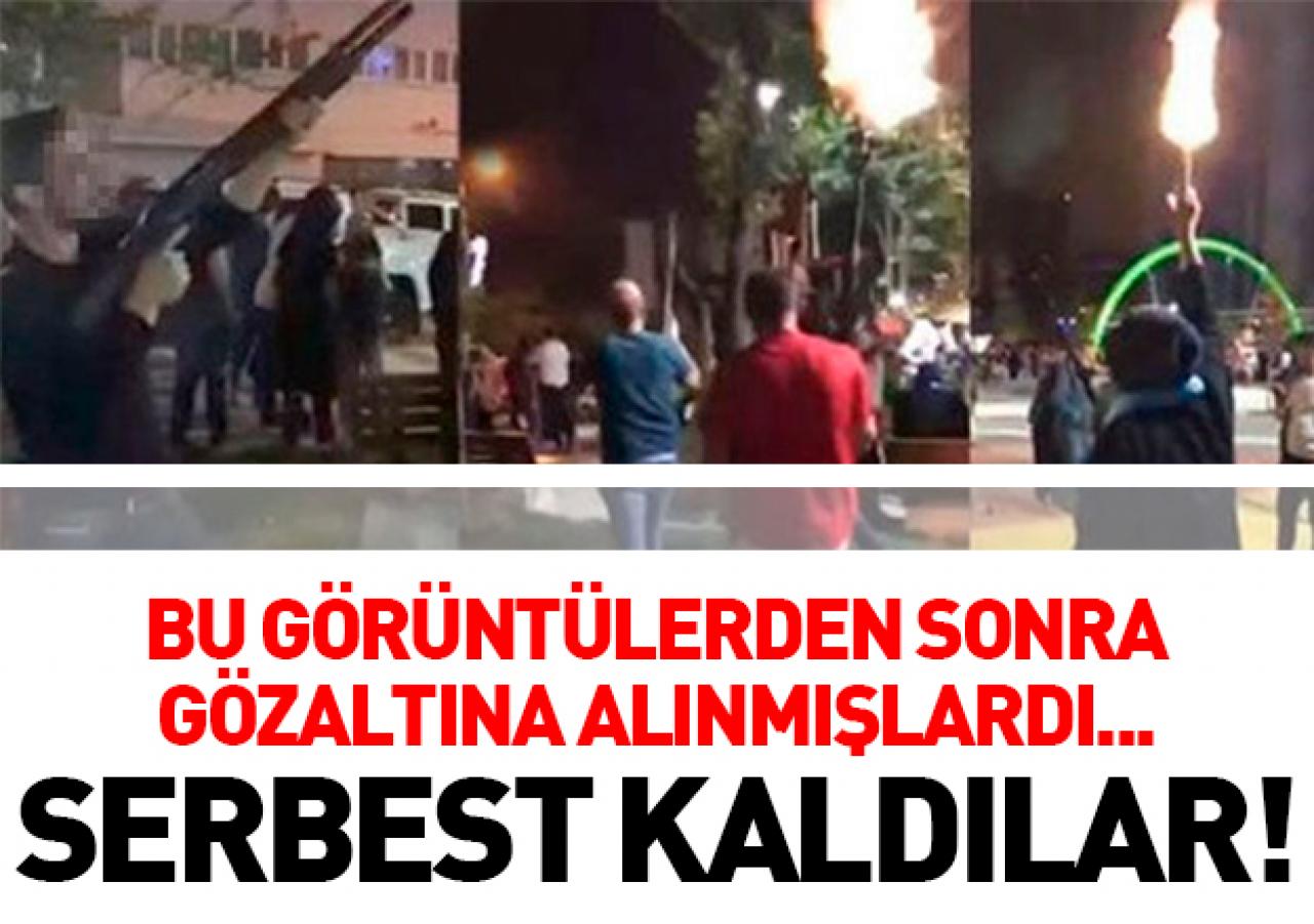 24 Haziran'da silahlı kutlama yapan 3 kişi serbest bırakıldı