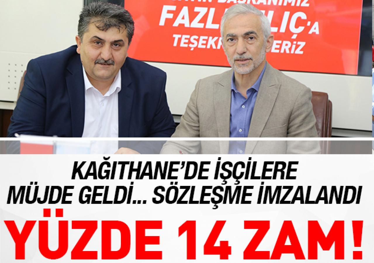 İşçilere yüzde 14 zam