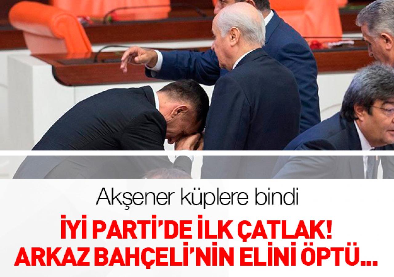 İYİ Parti'de ilk çatlak!