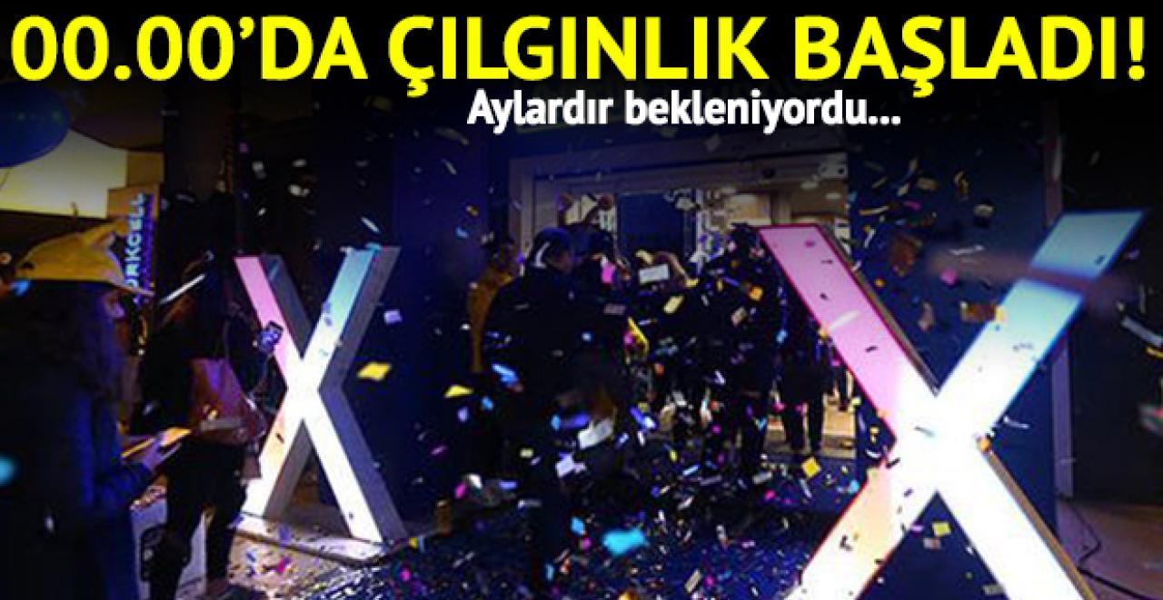 Türkiye'de iPhone X çılgınlığı