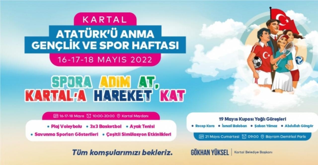 Kartal Belediyesi’nden 19 Mayıs ruhuna özgü kutlama