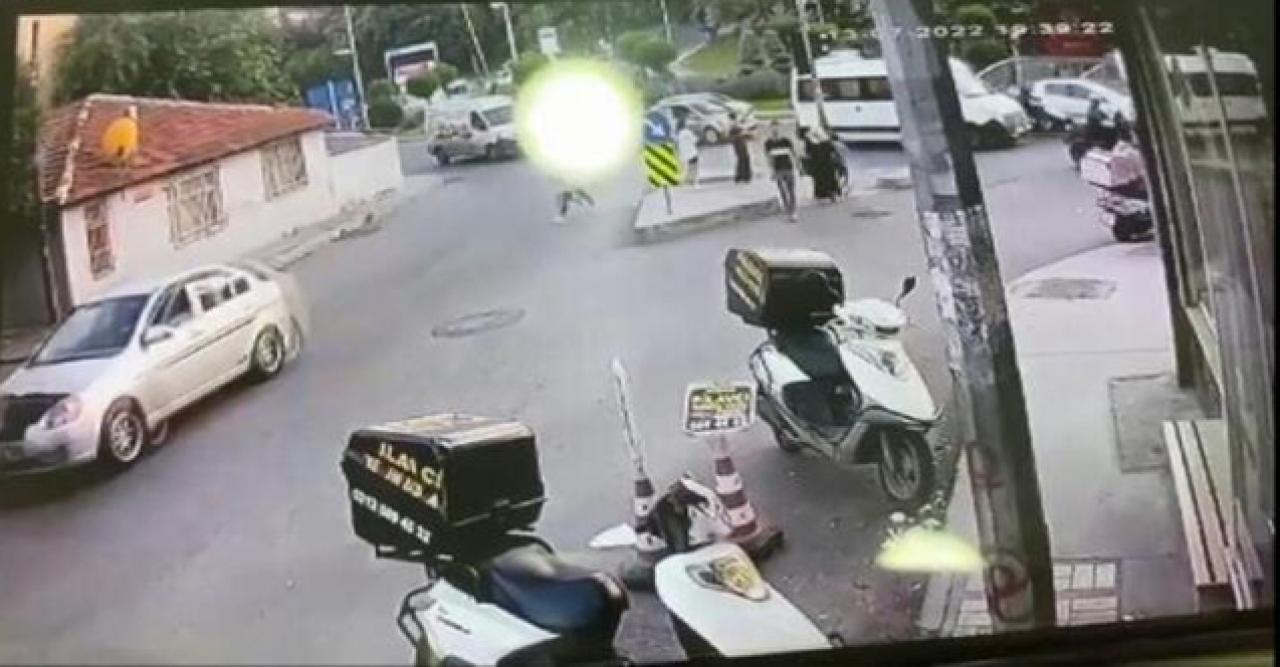 Kendisini uyaran genç kızların üzerine minibüs sürdü!