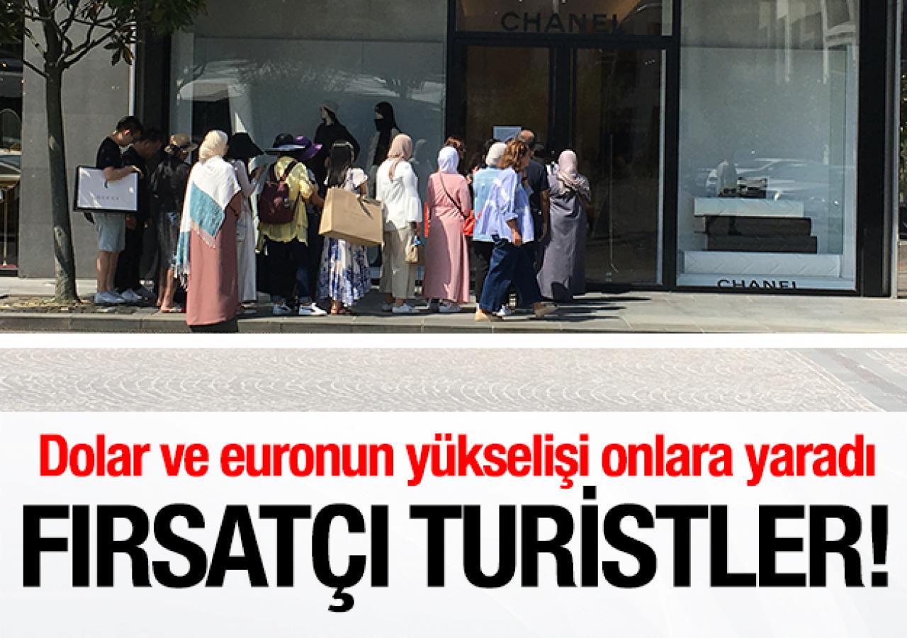 Fırsatçı turistler!