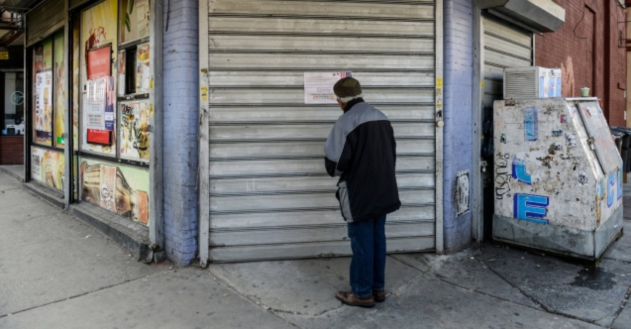 Esnaf kepenk kapatıyor