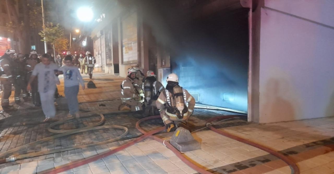 İtfaiye hızır gibi yetişti