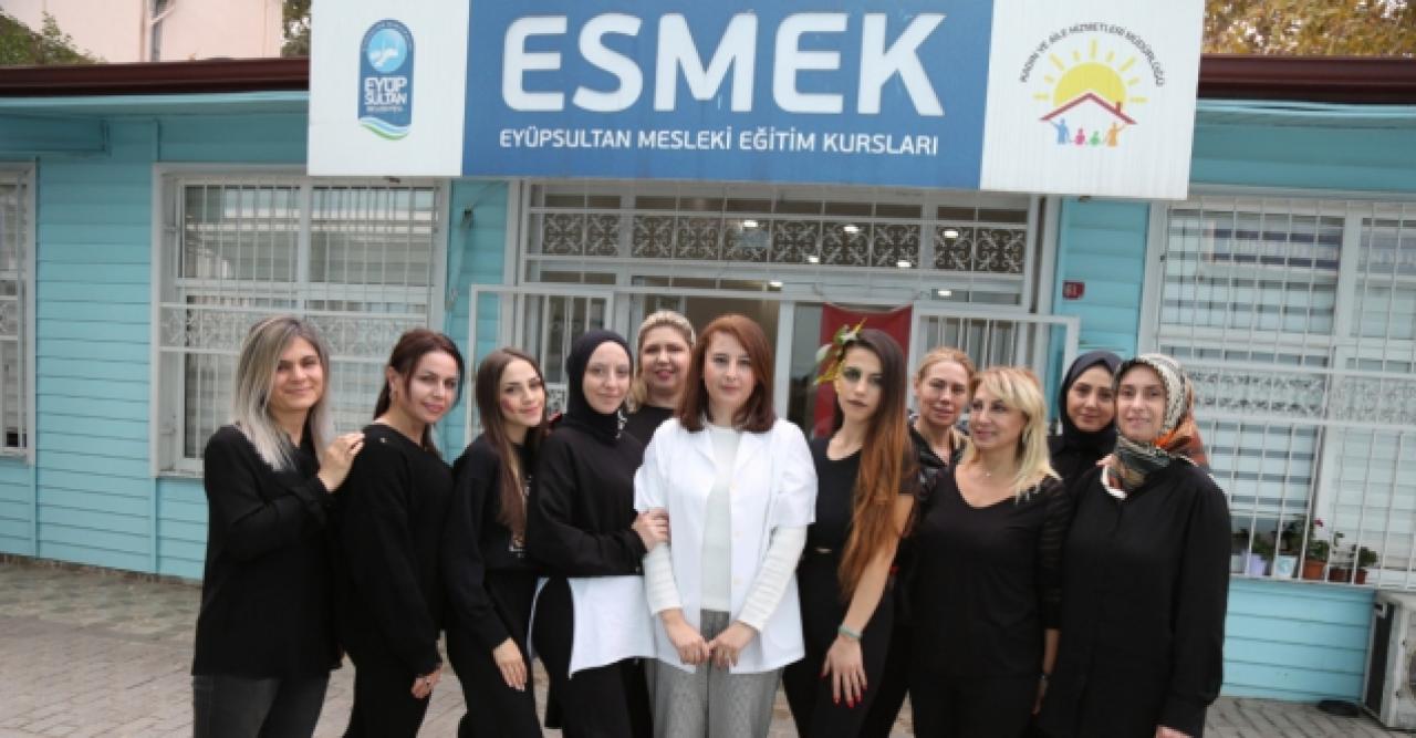 ESMEK kadınlara iş öğretiyor