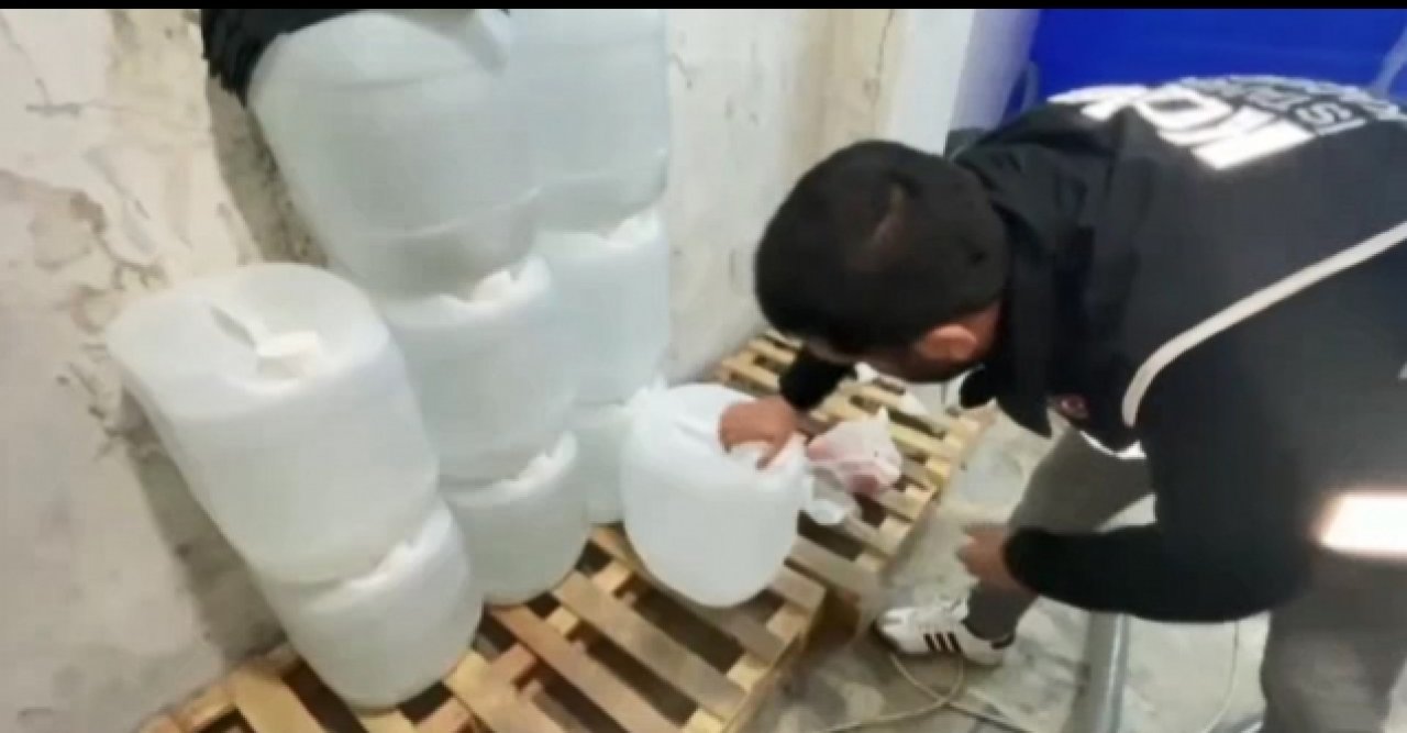 Sahte içki operasyonu: 32 kişi gözaltına alındı